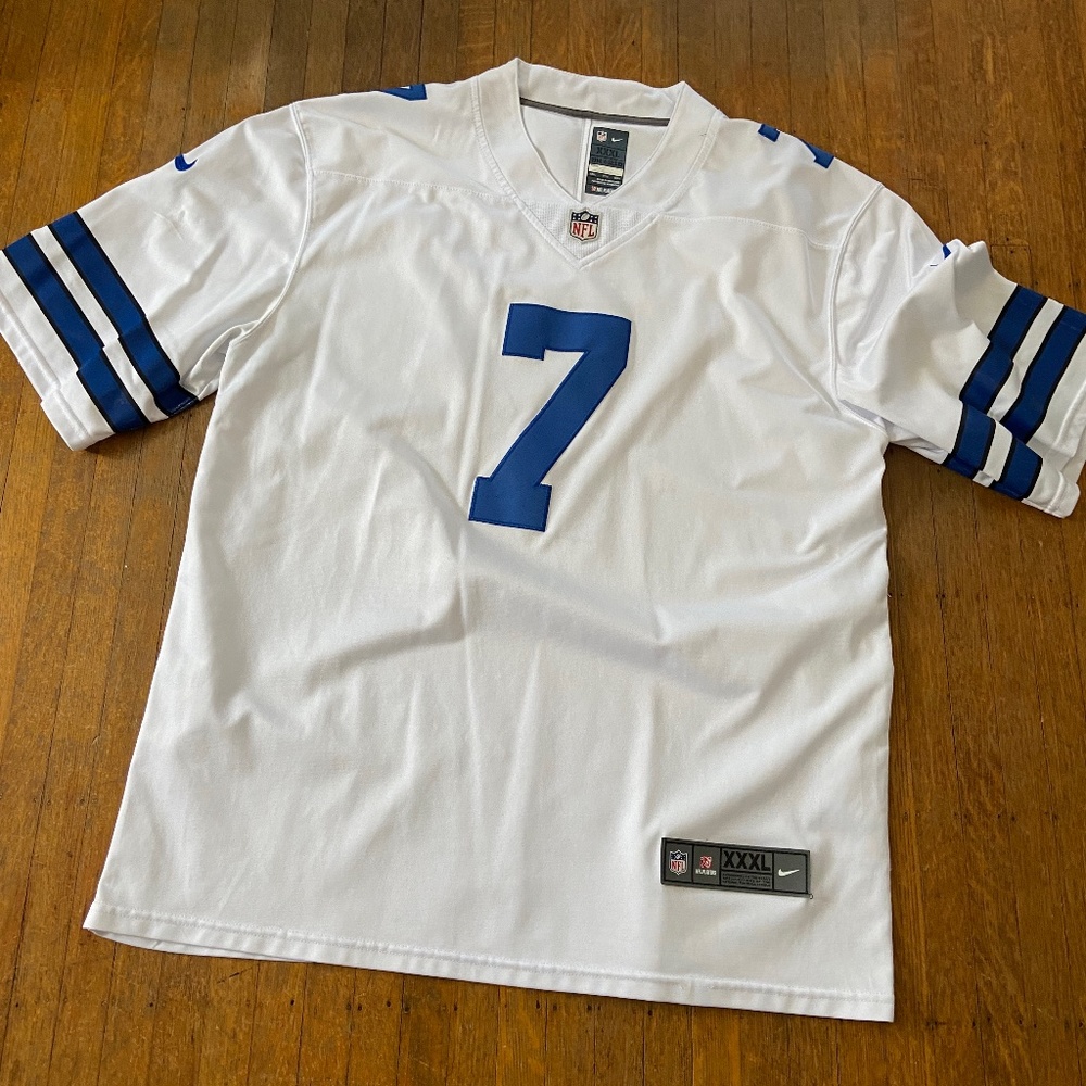 Cowboys Trevon Diggs XXXL Home White Jersey